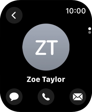 Press the call icon. Press the call icon.