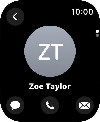 Press the call icon. Press the call icon.