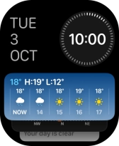 Press and hold anywhere on the screen. Press and hold anywhere on the screen.