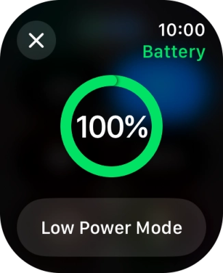 Press Low Power Mode.