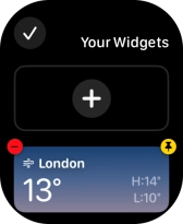 Press the confirm icon. Press the confirm icon.