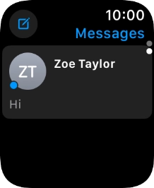 Press the required picture message.