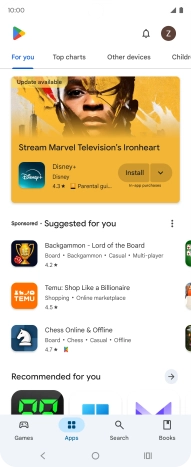 Press Search.