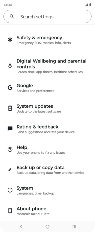 Press System updates. Press System updates.