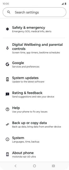 Press System updates. Press System updates.