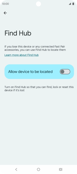 Press the indicator next to Press the indicator next to