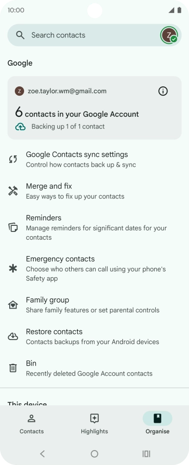 Press the Home key to return to the home screen. Press the Home key to return to the home screen.