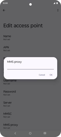 Key in 212.183.137.012 and press OK.