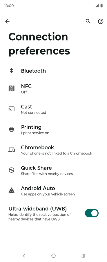 Press NFC.