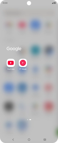Press YT Music.