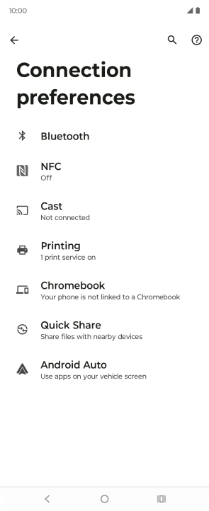 Press NFC. Press NFC.