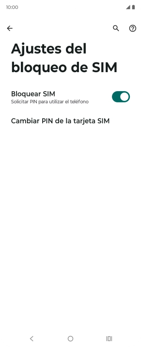 Pulsa el indicador junto a 