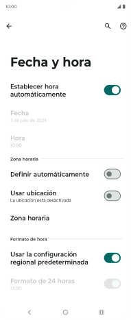 Pulsa el indicador junto a 