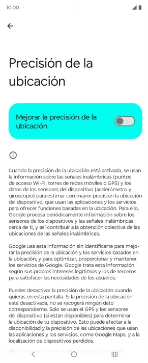 Si pulsas el indicador junto a 
