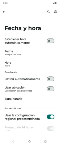 Pulsa el indicador junto a 