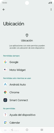 Pulsa la app deseada.