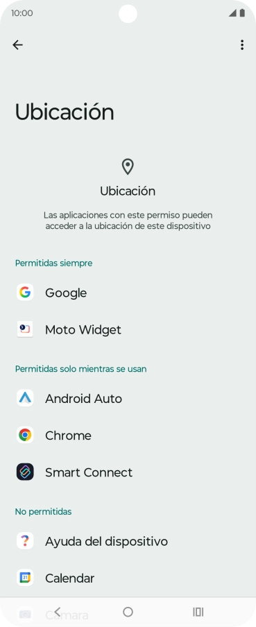 Pulsa la app deseada.