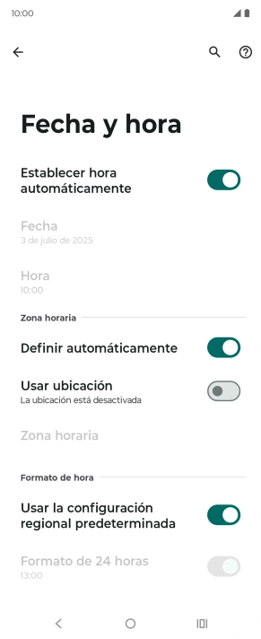 Pulsa la tecla de inicio para terminar y regresar a la pantalla de inicio.