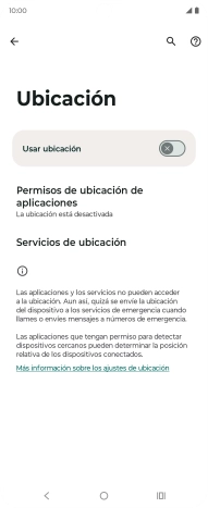 Pulsa el indicador junto a 