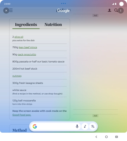 Pulsa el icono de traducción. Pulsa el icono de traducción.