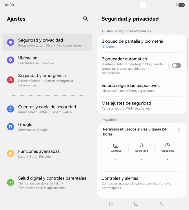 Pulsa Más ajustes de seguridad. Pulsa Más ajustes de seguridad.