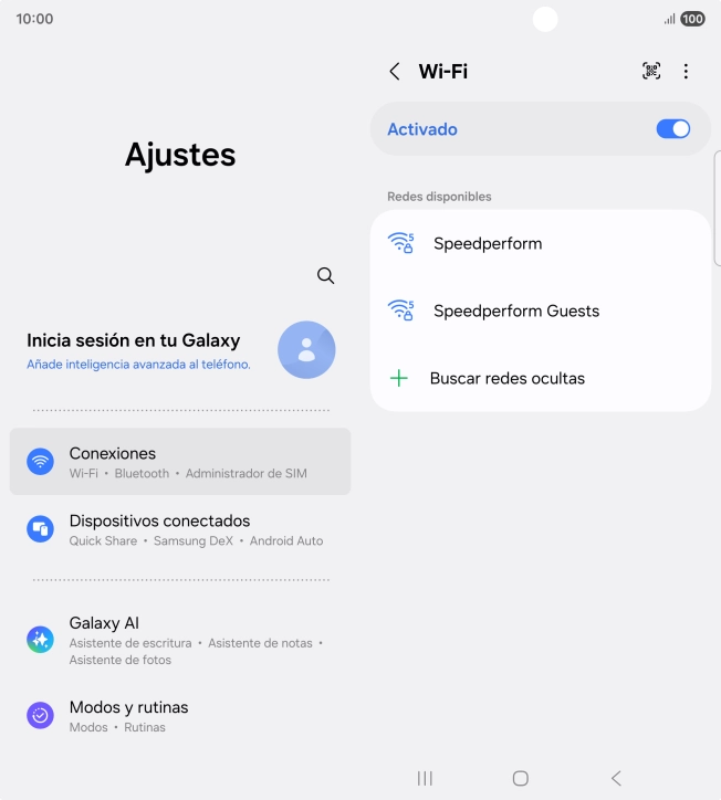 Pulsa la red wifi deseada. Pulsa la red wifi deseada.
