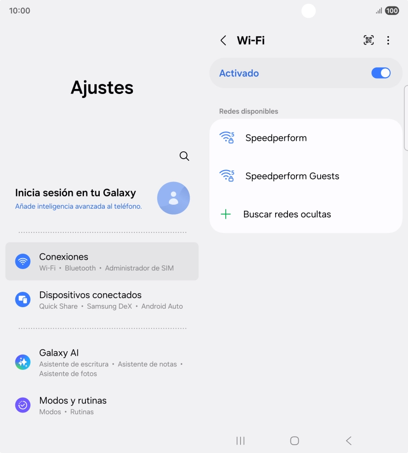 Pulsa la red wifi deseada. Pulsa la red wifi deseada.