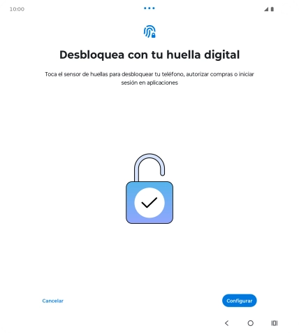 Pulsa Configurar. Pulsa Configurar.