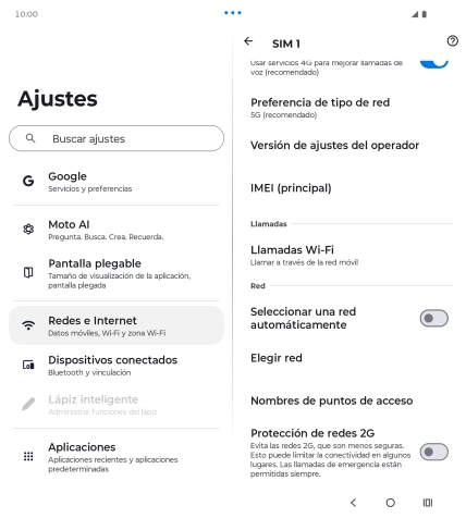 Pulsa el indicador junto a Pulsa el indicador junto a