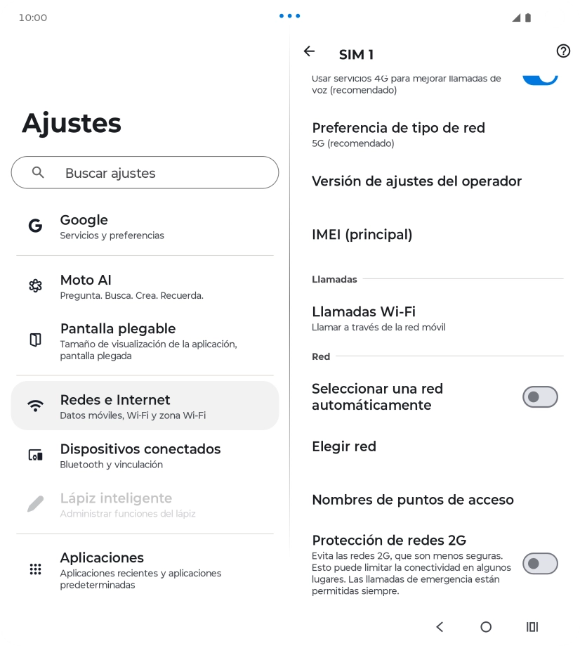 Pulsa el indicador junto a Pulsa el indicador junto a
