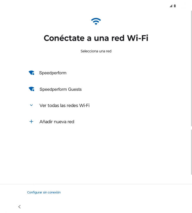 Pulsa la red wifi deseada. Pulsa la red wifi deseada.
