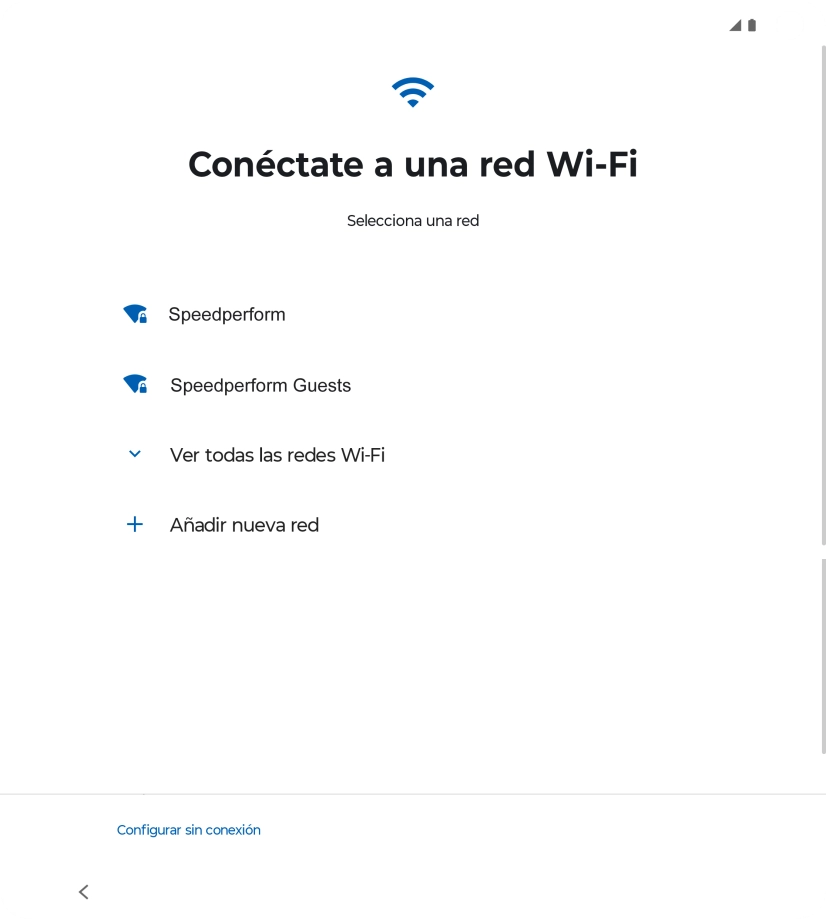 Pulsa la red wifi deseada. Pulsa la red wifi deseada.