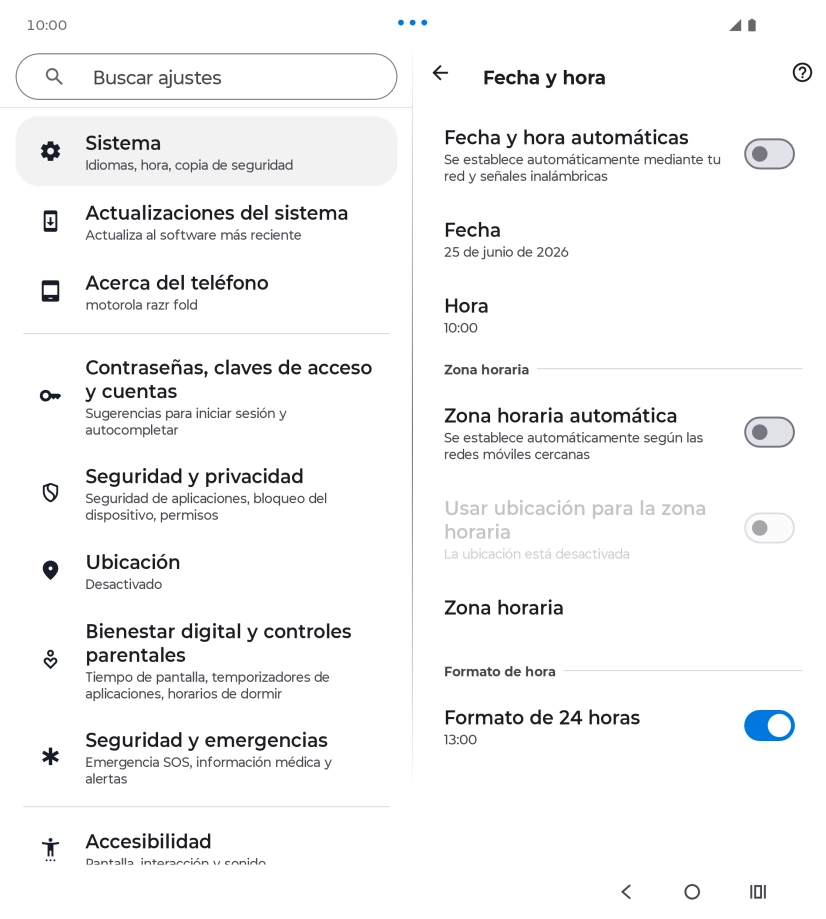Pulsa el indicador junto a Pulsa el indicador junto a