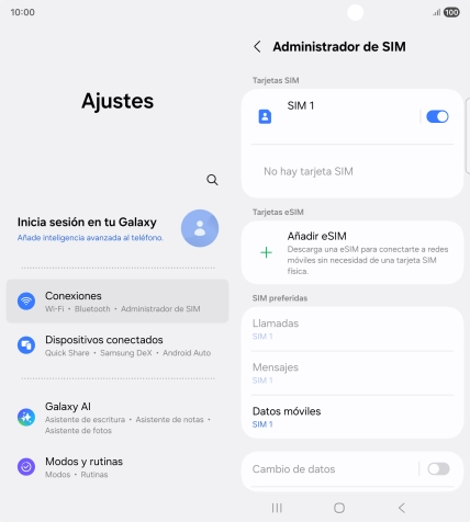 Pulsa Añadir eSIM. Pulsa Añadir eSIM.