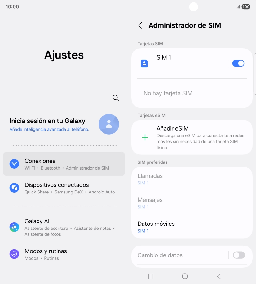 Pulsa Añadir eSIM. Pulsa Añadir eSIM.