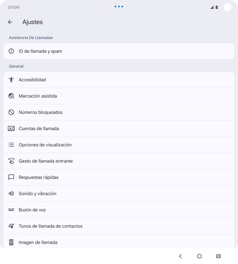 Pulsa Cuentas de llamada. Pulsa Cuentas de llamada.