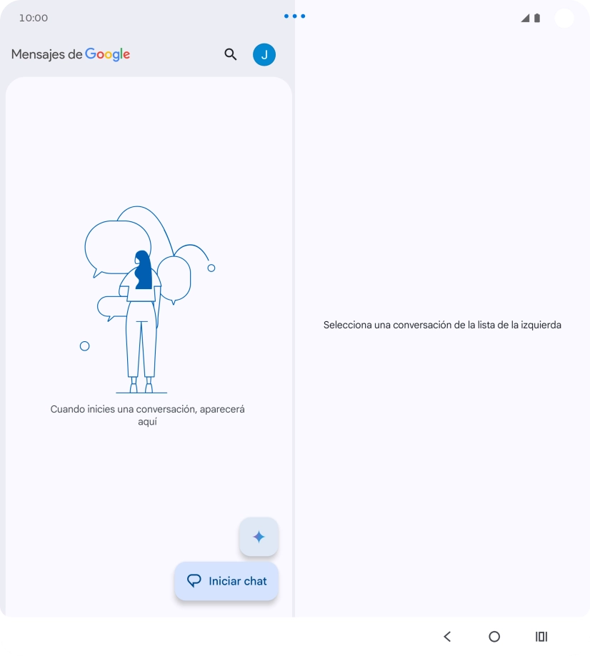 Pulsa el icono de perfil. Pulsa el icono de perfil.
