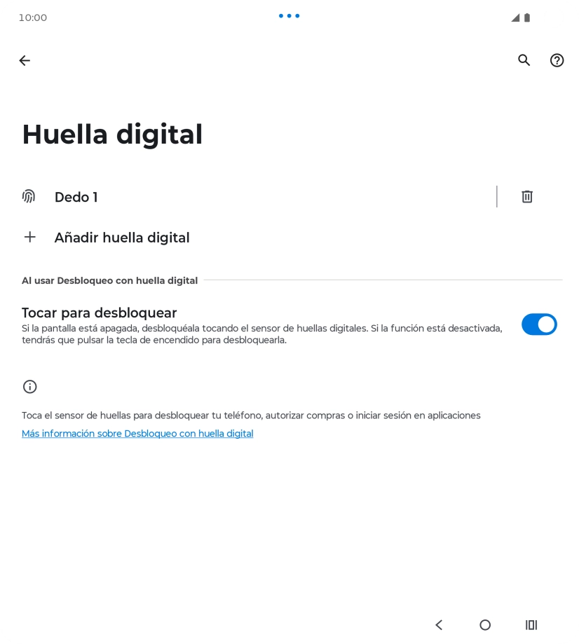 Pulsa la tecla de retroceso. Pulsa la tecla de retroceso.