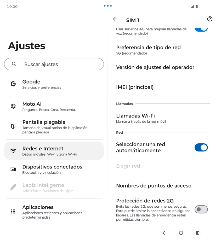 Pulsa el indicador junto a Pulsa el indicador junto a