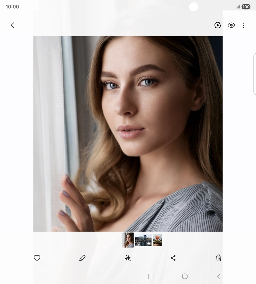 Pulsa el icono de AI. Pulsa el icono de AI.
