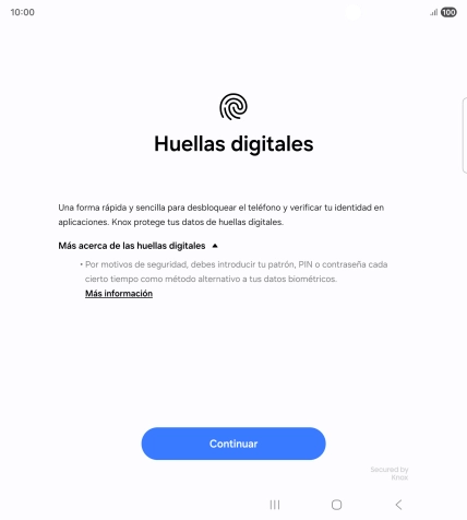 Pulsa Continuar. Pulsa Continuar.