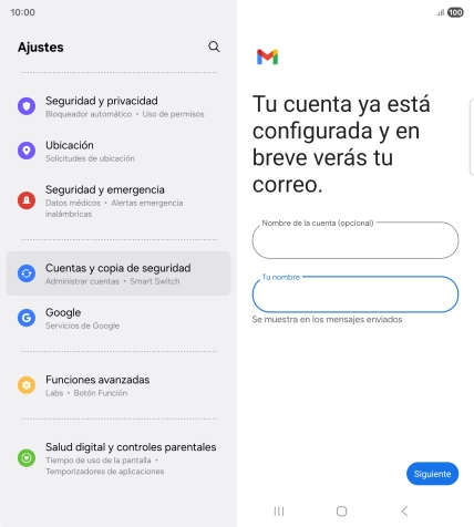 Pulsa Siguiente. Pulsa Siguiente.