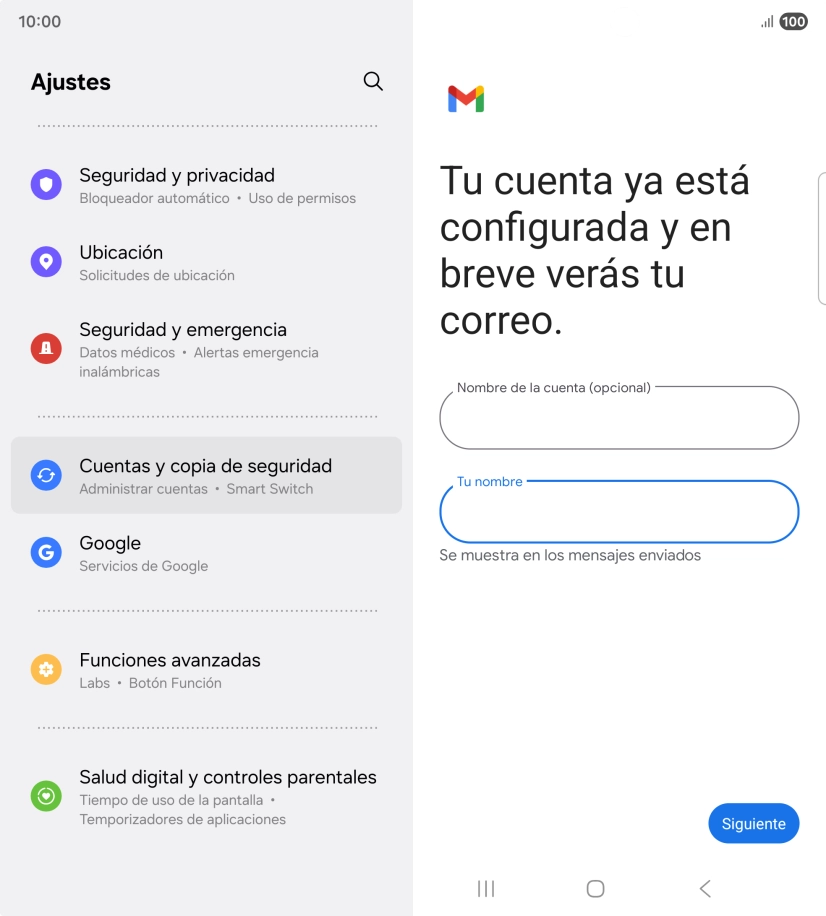 Pulsa Siguiente. Pulsa Siguiente.