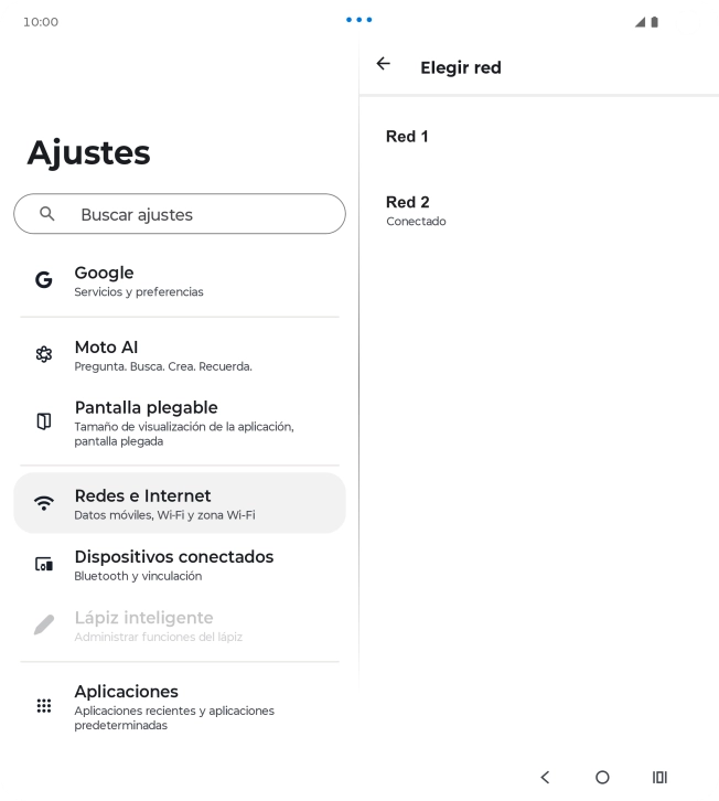 Pulsa la tecla de retroceso. Pulsa la tecla de retroceso.