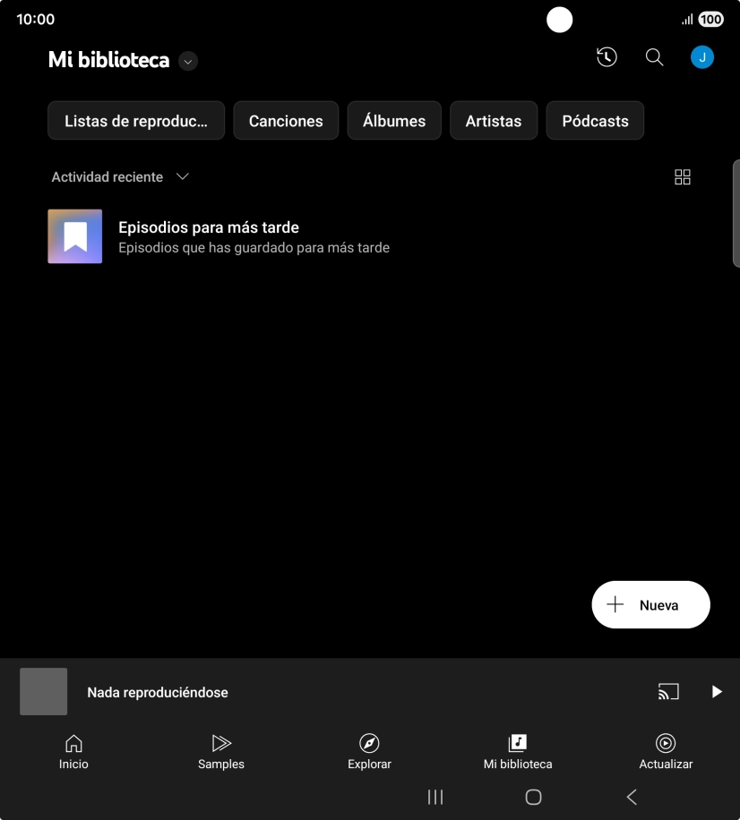 Pulsa la lista desplegable. Pulsa la lista desplegable.