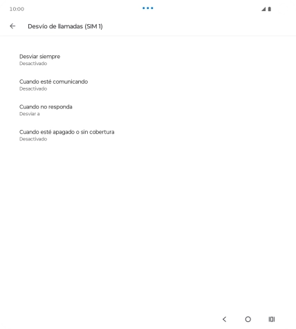 Pulsa la tecla de inicio para terminar y regresar a la pantalla de inicio.