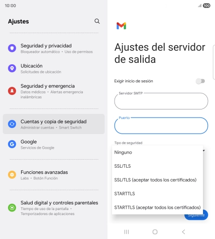 Pulsa SSL/TLS. Pulsa SSL/TLS.