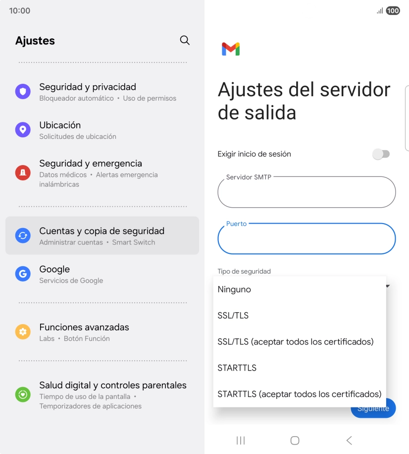 Pulsa SSL/TLS. Pulsa SSL/TLS.