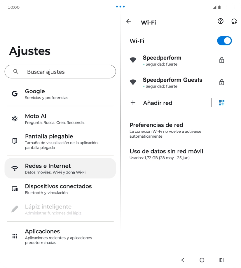 Pulsa la red wifi deseada. Pulsa la red wifi deseada.