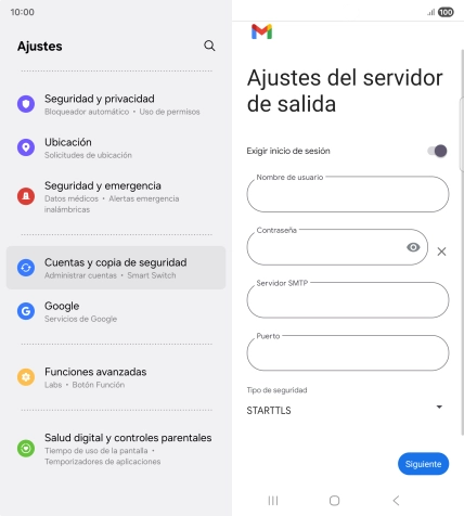 Pulsa el indicador junto a Pulsa el indicador junto a